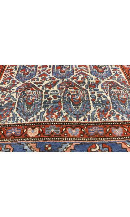 4 x 6 Antique Persian Kurdish Rug 71867