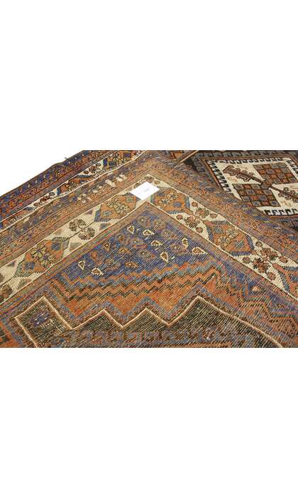 4 x 6 Antique Persian Afshar Rug 72605