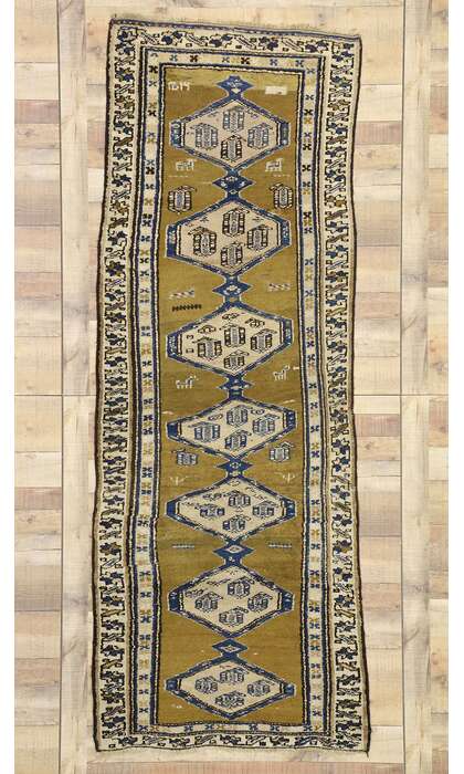 3 x 8 Antique Persian Sarab Runner 73198 w