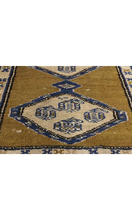 3 x 8 Antique Persian Sarab Runner 73198 texture