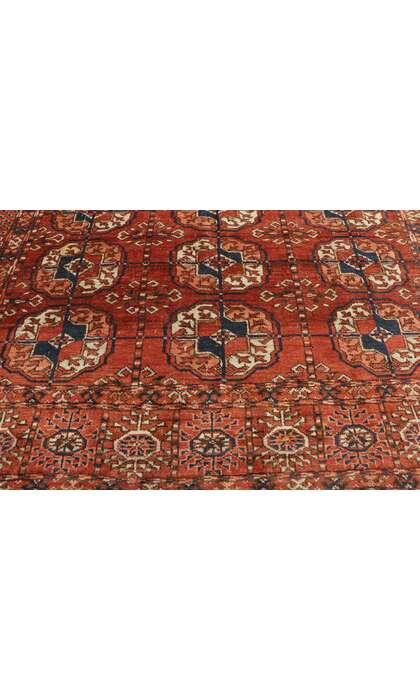 4 x 6 Antique Turkoman Tekke Rug 73274