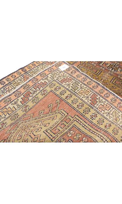 4 x 9 Antique Caucasian Kazak Rug 73291