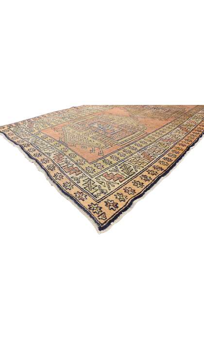 4 x 9 Antique Caucasian Kazak Rug 73291