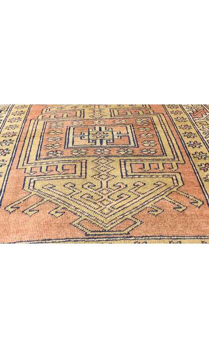 4 x 9 Antique Caucasian Kazak Rug 73291