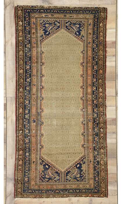 3 x 6 Antique Persian Malayer Rug 73481