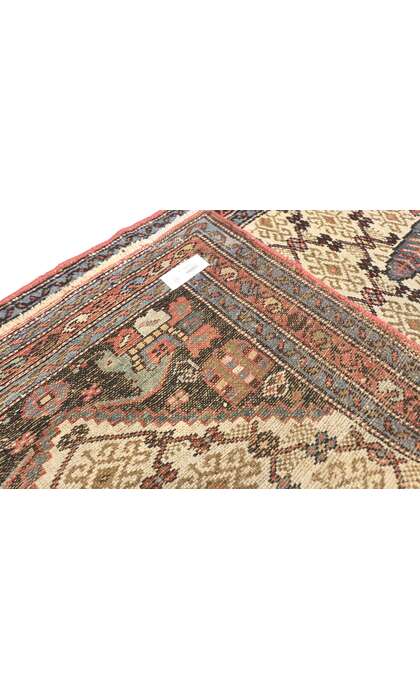 3 x 9 Antique Persian Hamadan Rug 74265