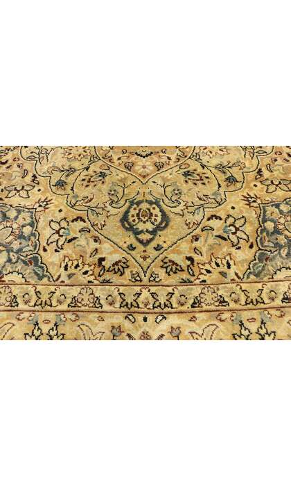 4 x 6 Vintage Indian Mashhad Rug 74339