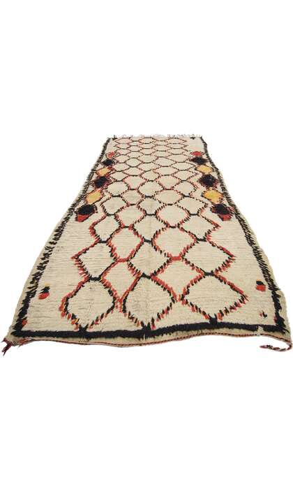 4 x 8 Vintage Moroccan Azilal Rug 74760