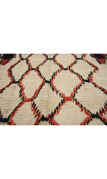 4 x 8 Vintage Moroccan Azilal Rug 74760