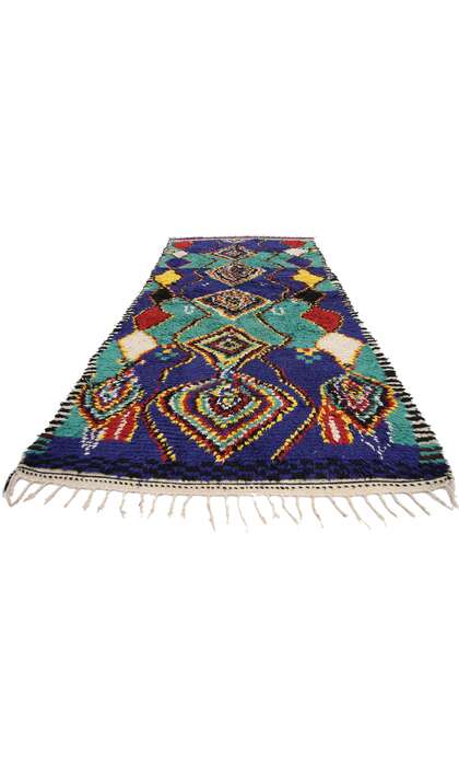 4 x 8 Vintage Moroccan Azilal Rug 74765