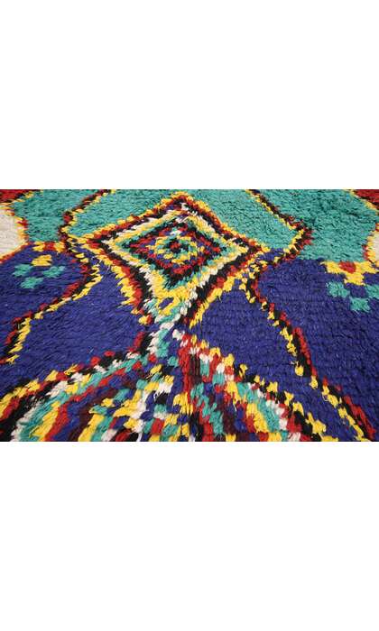 4 x 8 Vintage Moroccan Azilal Rug 74765