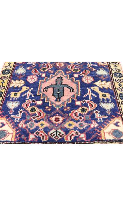 2 x 9 Vintage Caucasian Azerbaijan Saddlebag 75284