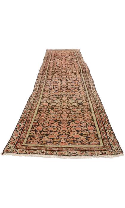 2 x 9 Antique Persian Hamadan Rug 75342