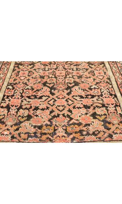 2 x 9 Antique Persian Hamadan Rug 75342