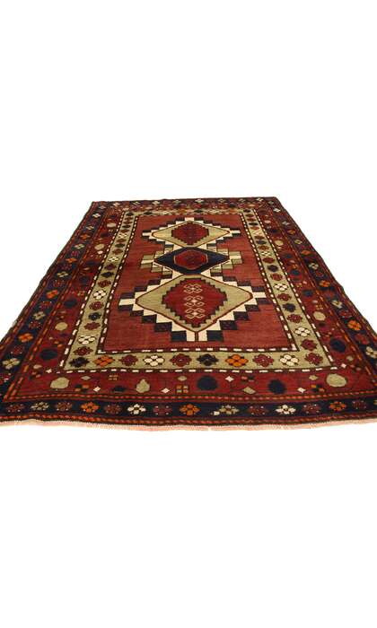 5 x 6 Vintage Persian Azerbaijan Rug 75646