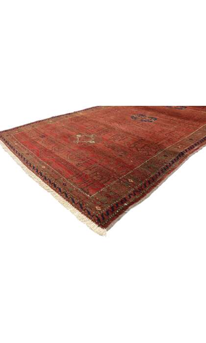 4 x 9 Vintage Persian Baluch Rug 76495