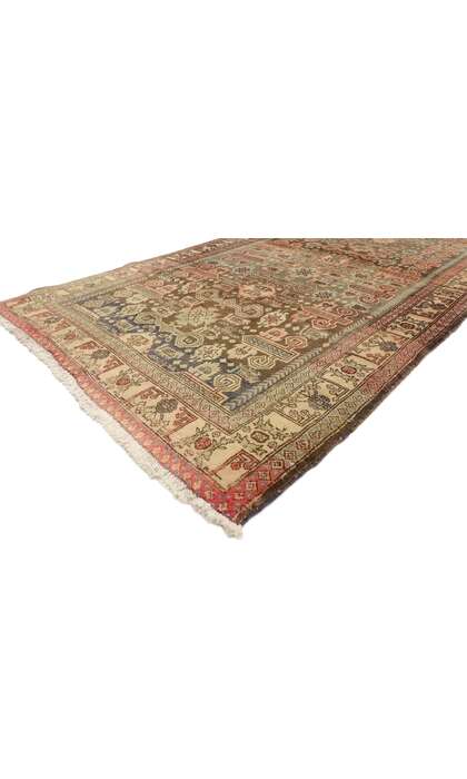 4 x 9 Vintage Persian Azerbaijan Rug 76527