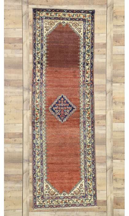 3 x 9 Antique Persian Malayer Rug 76543