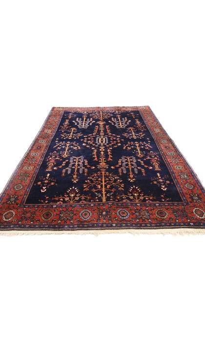 4 x 6 Antique Sarouk Rug 77208