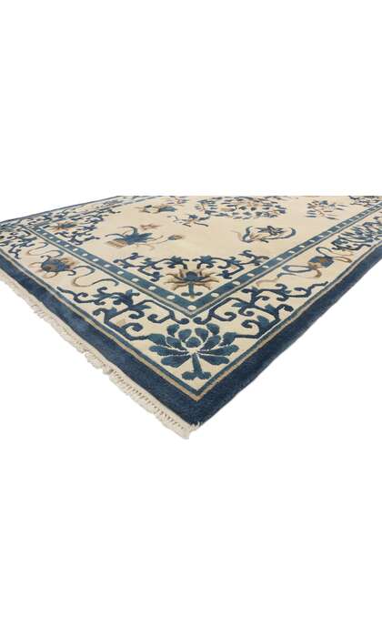 6 x 9 Vintage Chinese Peking Style Rug 77211