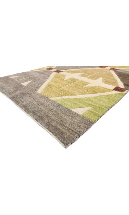 4 x 6 Contemporary High-Low Wagireh Rug 80459