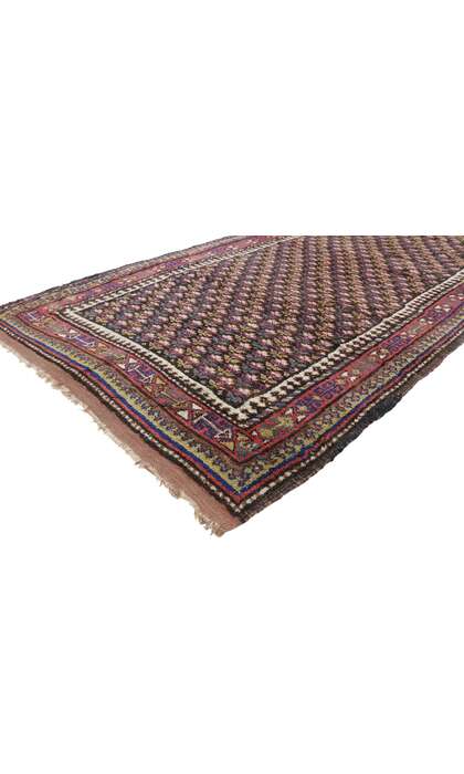 4 x 10 Antique Persian Kurdish Runner 20795