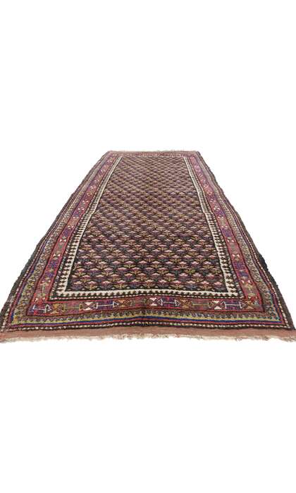 4 x 10 Antique Persian Kurdish Runner 20795