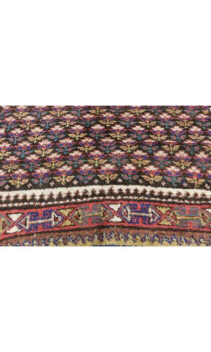 4 x 10 Antique Persian Kurdish Runner 20795