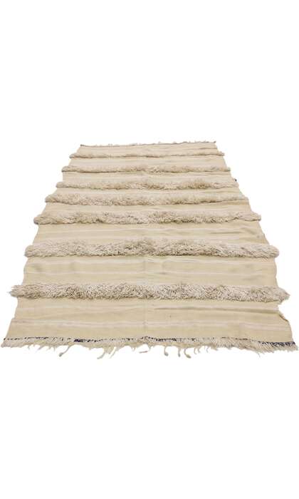 3 x 7 Vintage Moroccan Handira Kilim Rug 20824