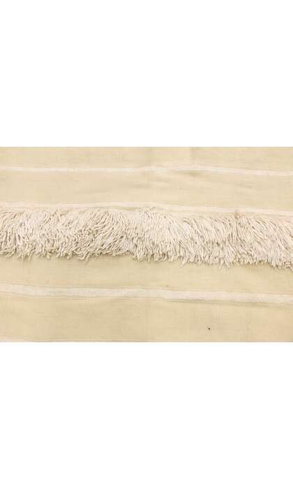 3 x 7 Vintage Moroccan Handira Kilim Rug 20824