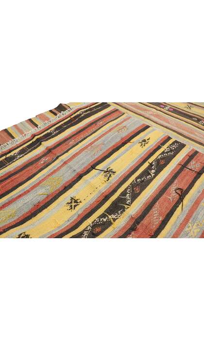 6 x 8 Vintage Turkish Kilim Rug 51280