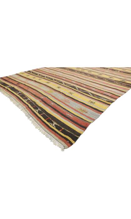 6 x 8 Vintage Turkish Kilim Rug 51280