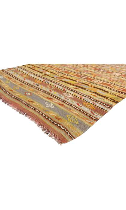 5 x 7 Vintage Turkish Kilim Rug 51282