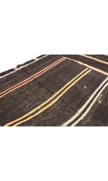 6 x 11 Vintage Striped Turkish Kilim Rug 51303