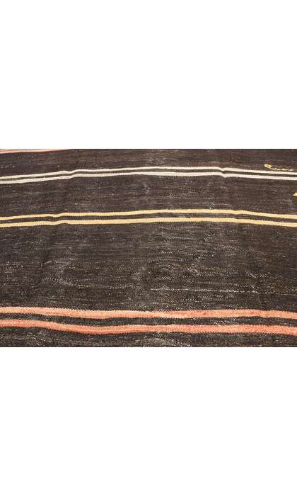6 x 11 Vintage Striped Turkish Kilim Rug 51303