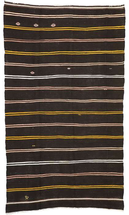 7 x 12 Vintage Turkish Kilim Rug 51349