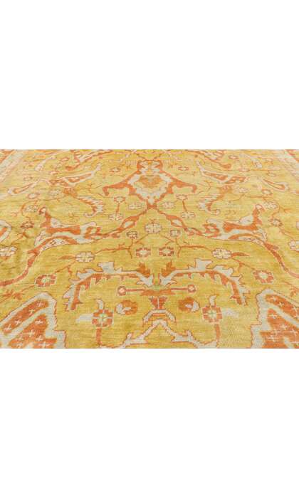 13 x 19 Large Colorful Oushak Rug 52426