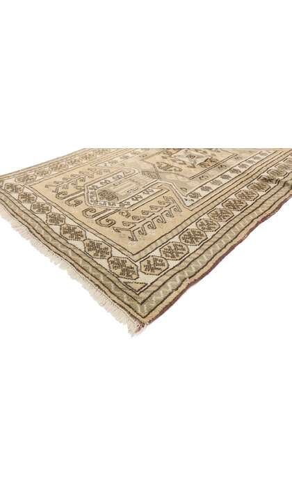 3 x 6 Vintage Persian Shirvan Rug 70126