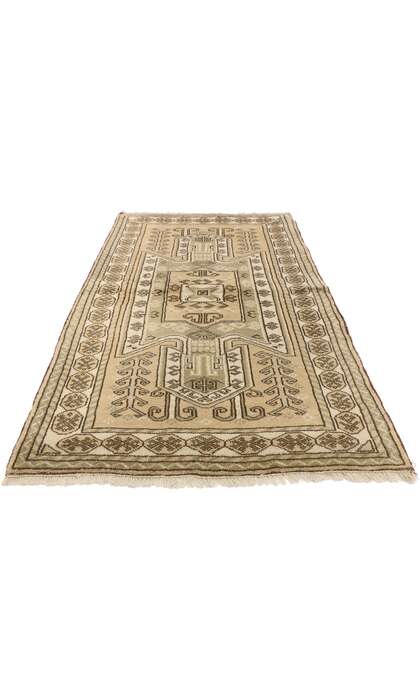 3 x 6 Vintage Persian Shirvan Rug 70126