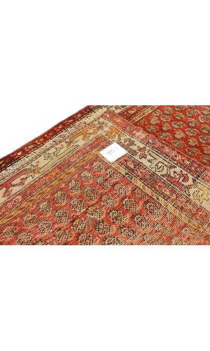 3 x 6 Antique Persian Hamadan Rug 71448