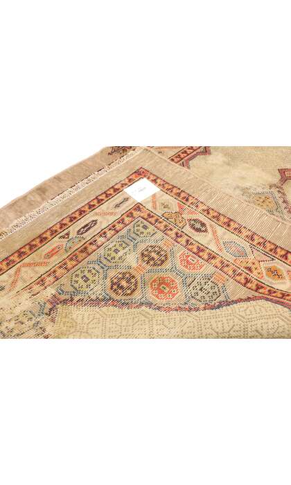 3 x 6 Antique Persian Kurdish Rug 72857