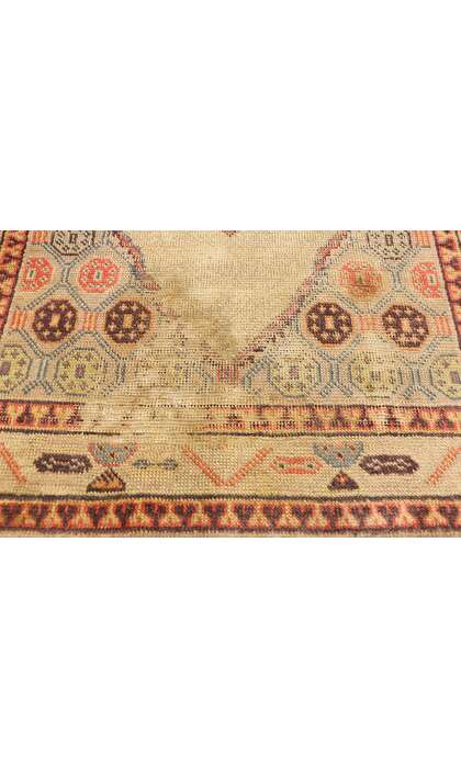 3 x 6 Antique Persian Kurdish Rug 72857