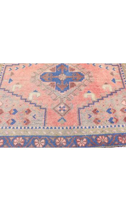 3 x 5 Vintage Pink Persian Viss Rug 75989