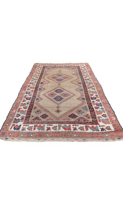 4 x 5 Antique Persian Malayer Rug 76884