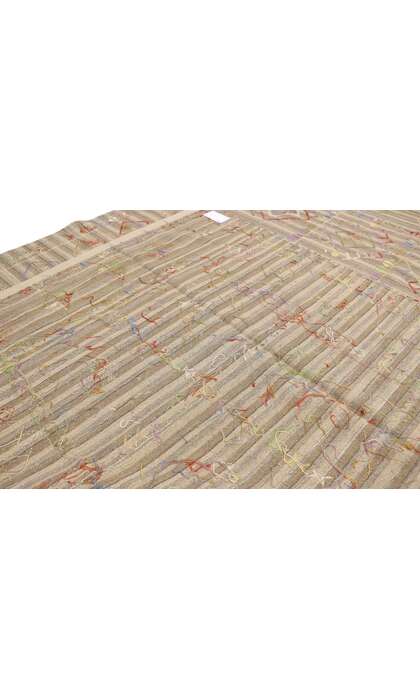 8 x 10 Vintage Uzbek Afghan Kilim Rug 80100