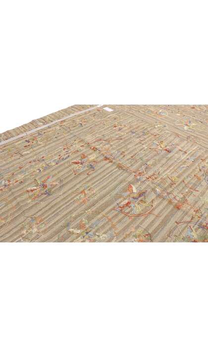 9 x 12 Vintage Uzbek Afghan Kilim Rug 80111