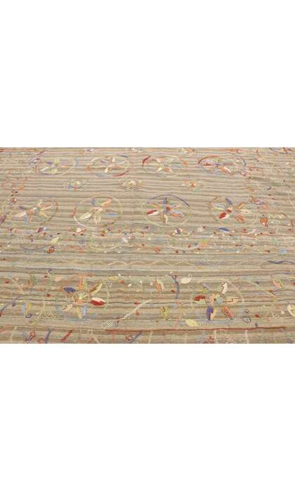 9 x 12 Vintage Uzbek Afghan Kilim Rug 80111