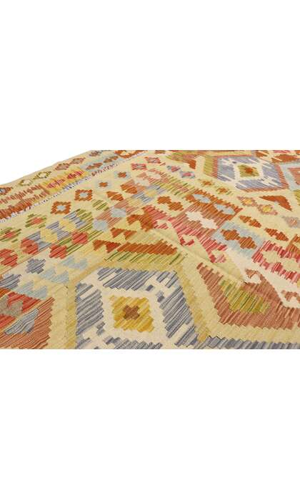 7 x 10 Vintage Afghan Kilim Rug 80132
