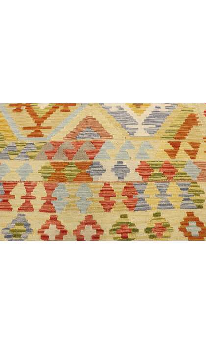 7 x 10 Vintage Afghan Kilim Rug 80132