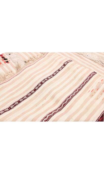 3 x 6 Vintage Moroccan Wedding Blanket Rug 20822
